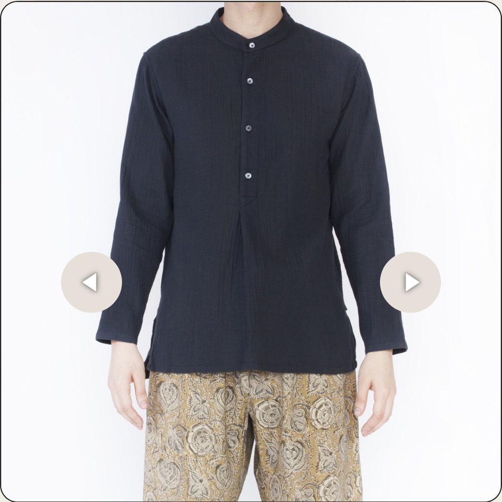 Men’s Sk Manor Hill Safari Shirt-Gray 100% Organic Cotton